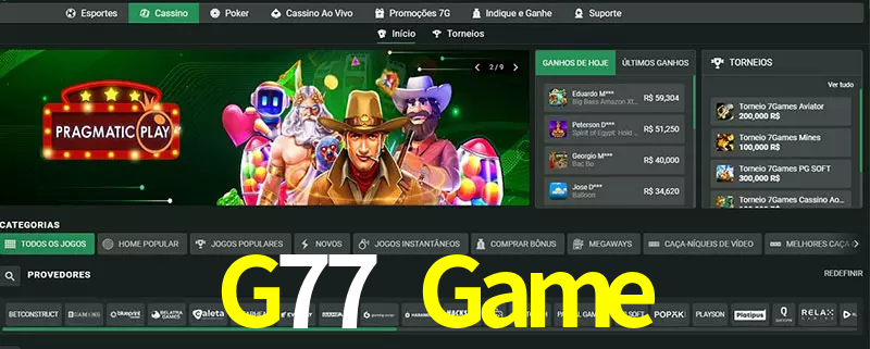 cassino G77 Game