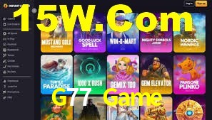 G77 Game App Interface